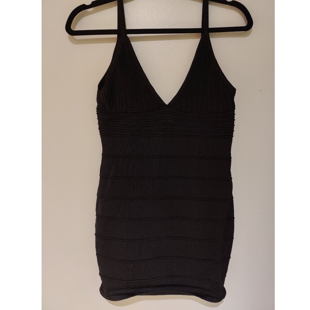 WOW couture Black Bodycon Dress